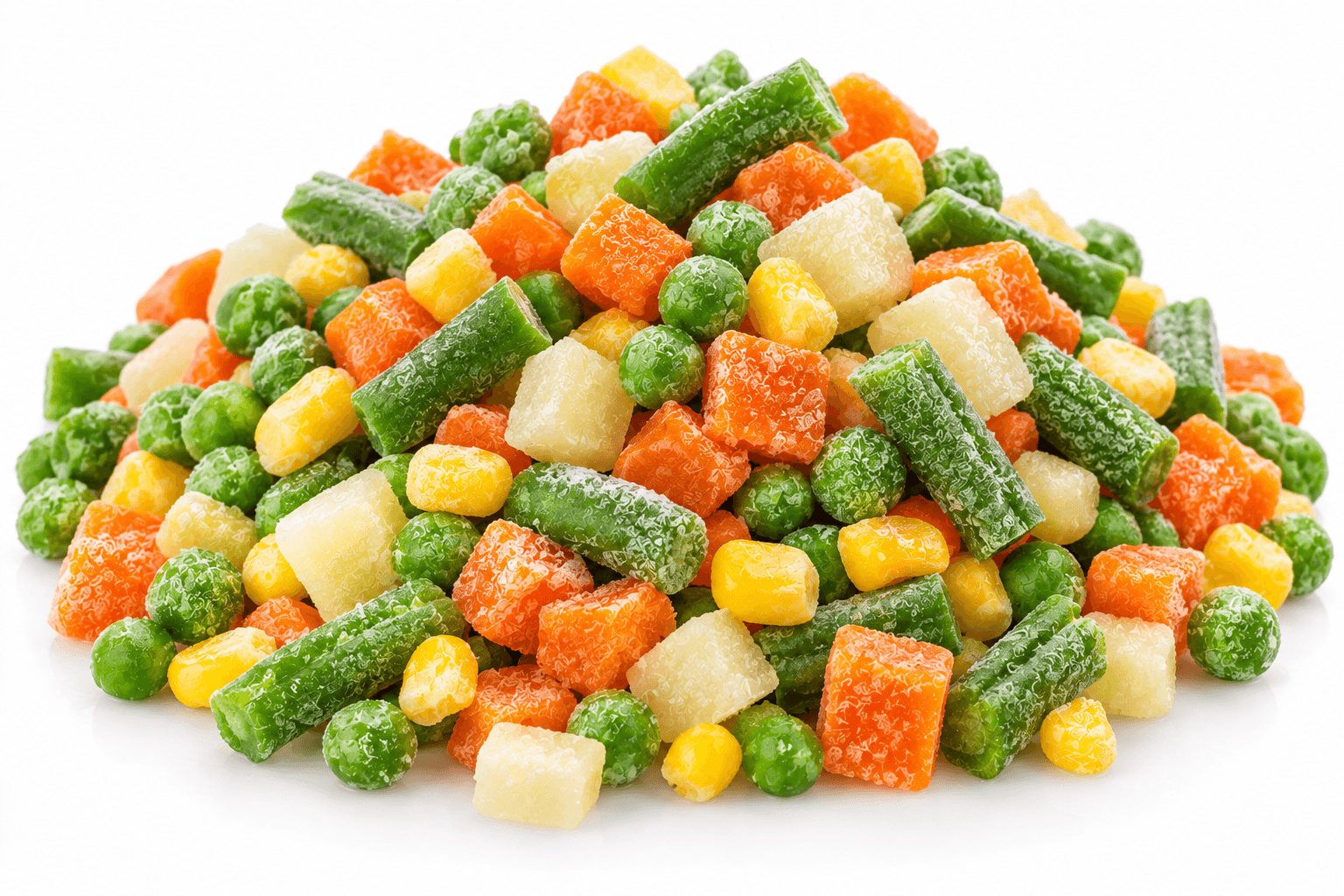 Frozenda frozen mixed vegetables from Egypt