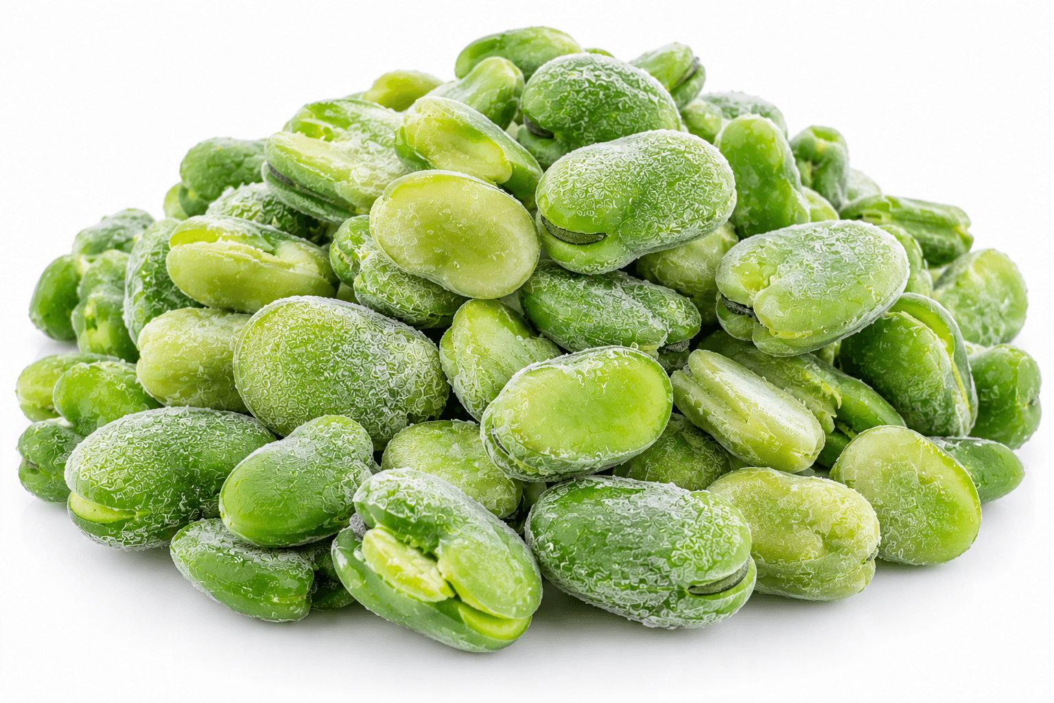 Frozenda frozen green broad beans from Egypt