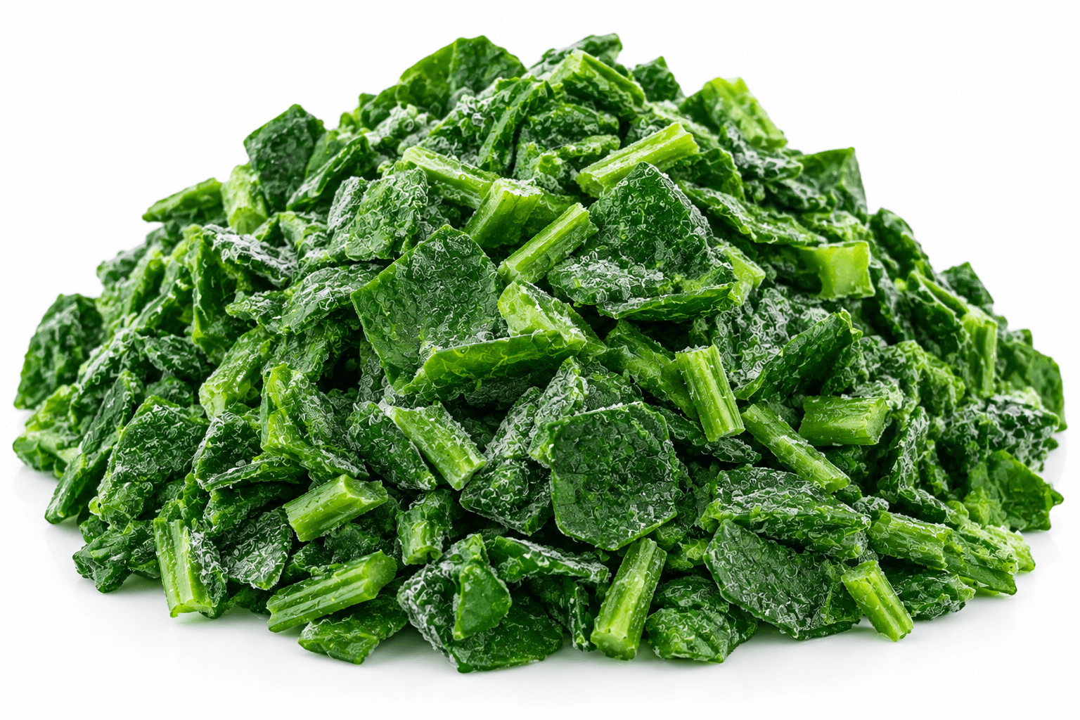 Frozenda frozen spinach from Egypt