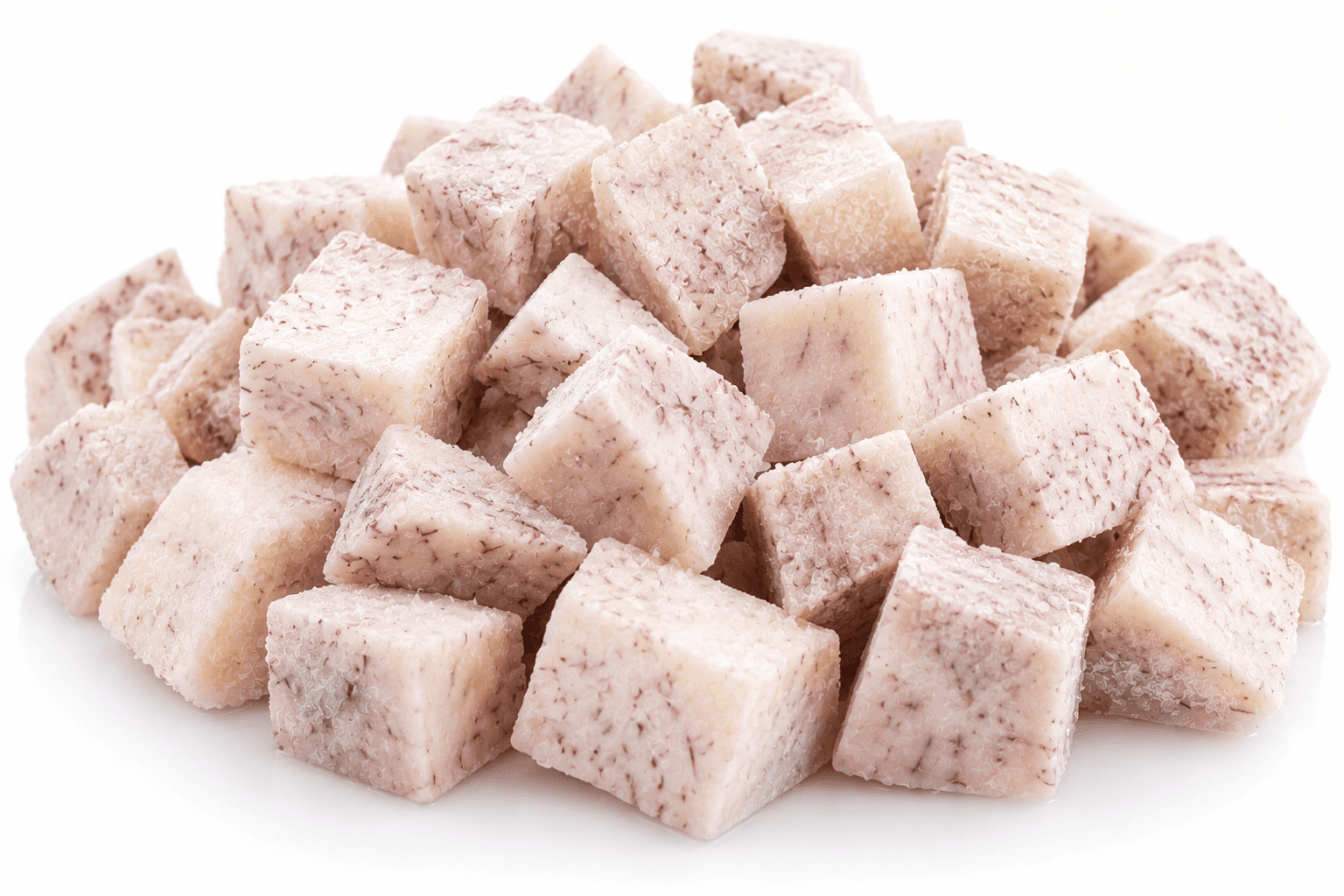 Frozenda frozen taro cubes from Egypt